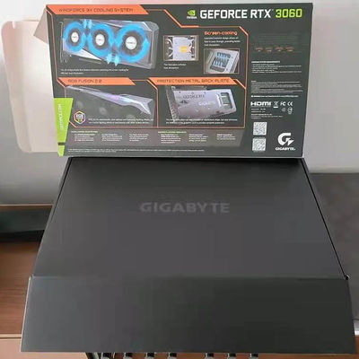 Tre GIOCO grafico OC 12G GDDR6 di NVIDIA Gigabyte RTX 3060 delle schede video di fan